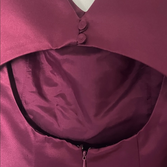 Elegant cranberry glitter long dress! - Picture 4 of 7